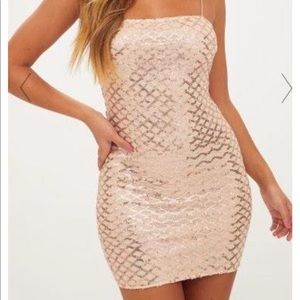 Pretty Little Thing Sequin Bodycon Dress